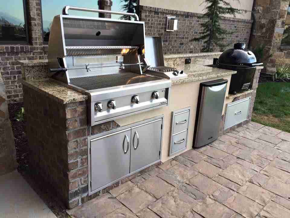 outdoor kitchen barbecue contractor-barbecue-salt lake city utah-2