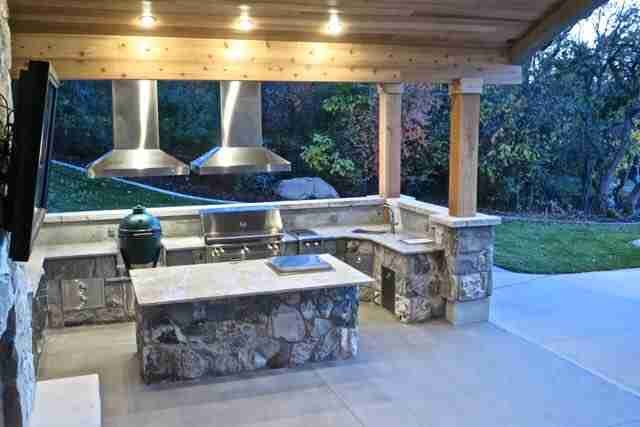 outdoor kitchen barbecue contractor-barbecue-salt lake city utah-3